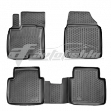 Резиновые коврики на Nissan Micra K12 2003-2013 Lada Locker
