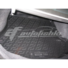 Коврик в багажник на Nissan Tiida SD (06-)