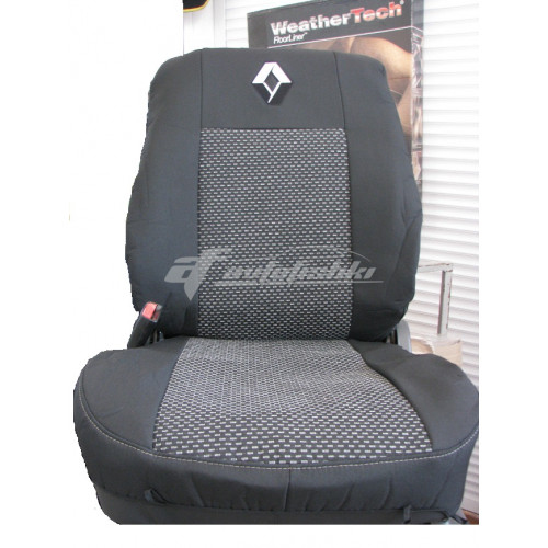 Чехлы на сиденья для Renault Master III (1+2) 2010-... EMC Elegant