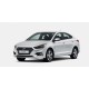 Накладки на пороги для Hyundai Accent 2017-...