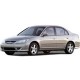 Накладки на пороги для Honda Civic 5D Hatchback '2004-2006