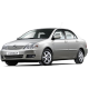 Накладки на пороги для Toyota Corolla 2002-2007