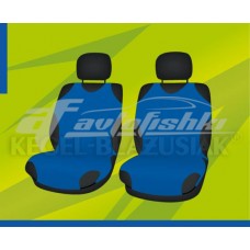 Универсальные чехлы (майки) на передние сиденья, светло-синие