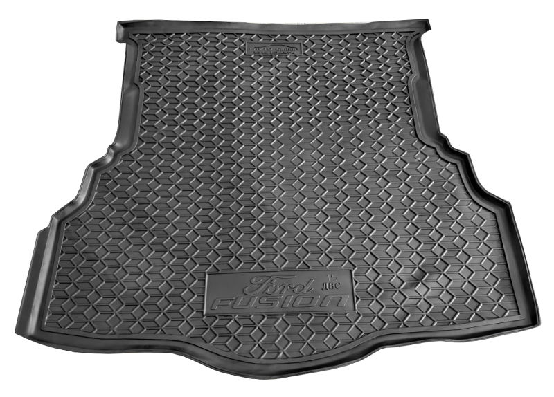 на фотографии полиуретановый коврик в багажник для Ford Fusion (USA) 2012-2019